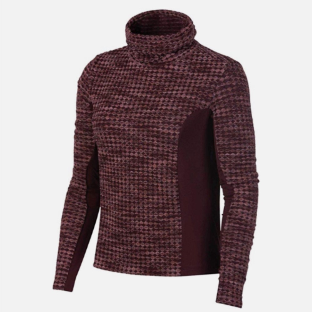 Nike Women's Pro Hyperwarm Training Set Burgundy size XL
